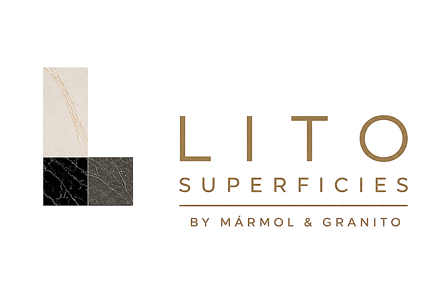 Logo LITO Superficies by Mármol y Granito