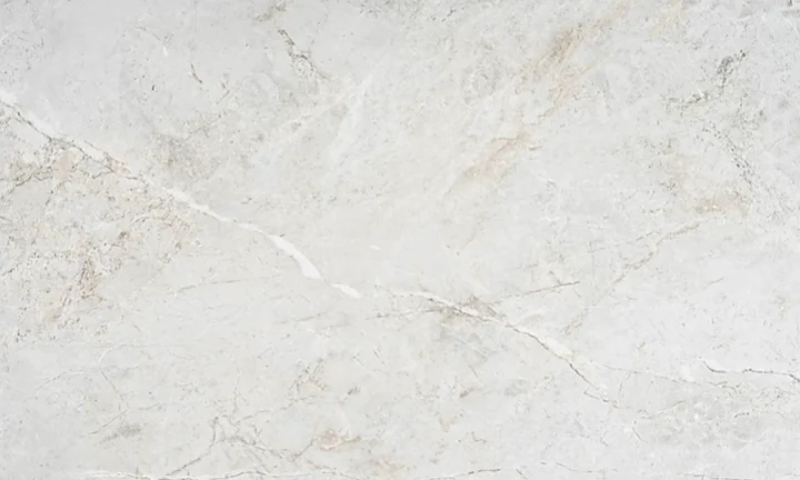 Dekton Evok acabado mate, blanco con veteado gris suave