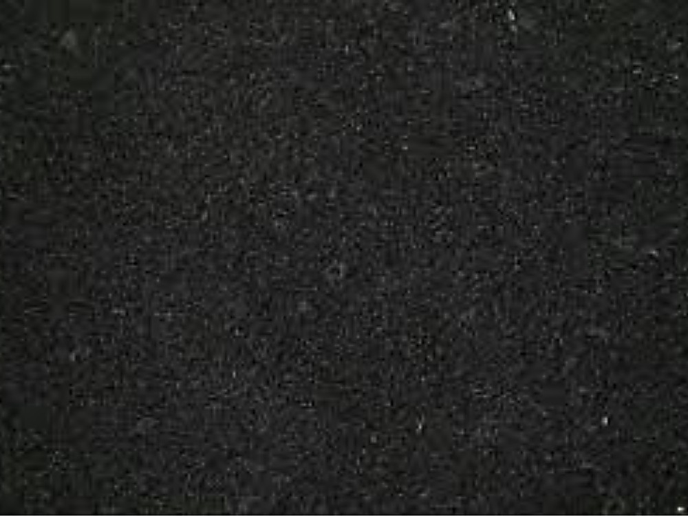 Granito Negro Absoluto de grano uniforme